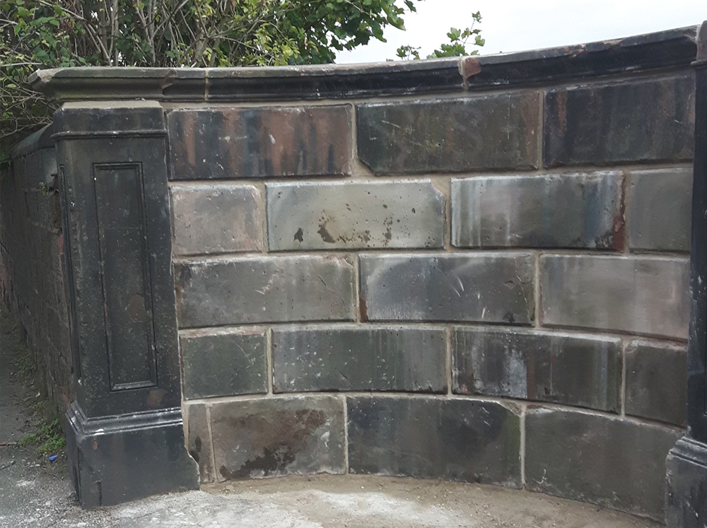 Penny Lane Gate Stone Wall & Pillar Replacement